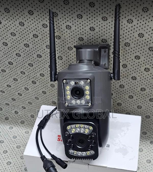 Dual Lens V380 4g Sim Card Cctv Camera