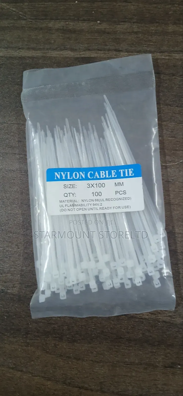 Nylon Cable Tie Size 3x100mm