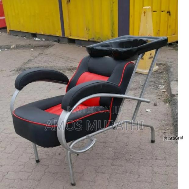 Executive Barber Chair With Sink - main view