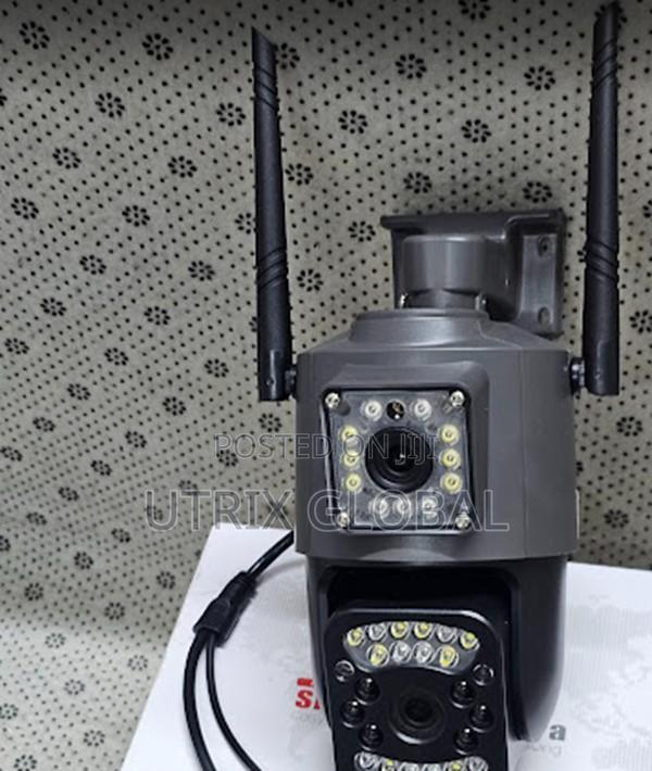 Dual Lens V380 4g Sim Card Cctv Camera