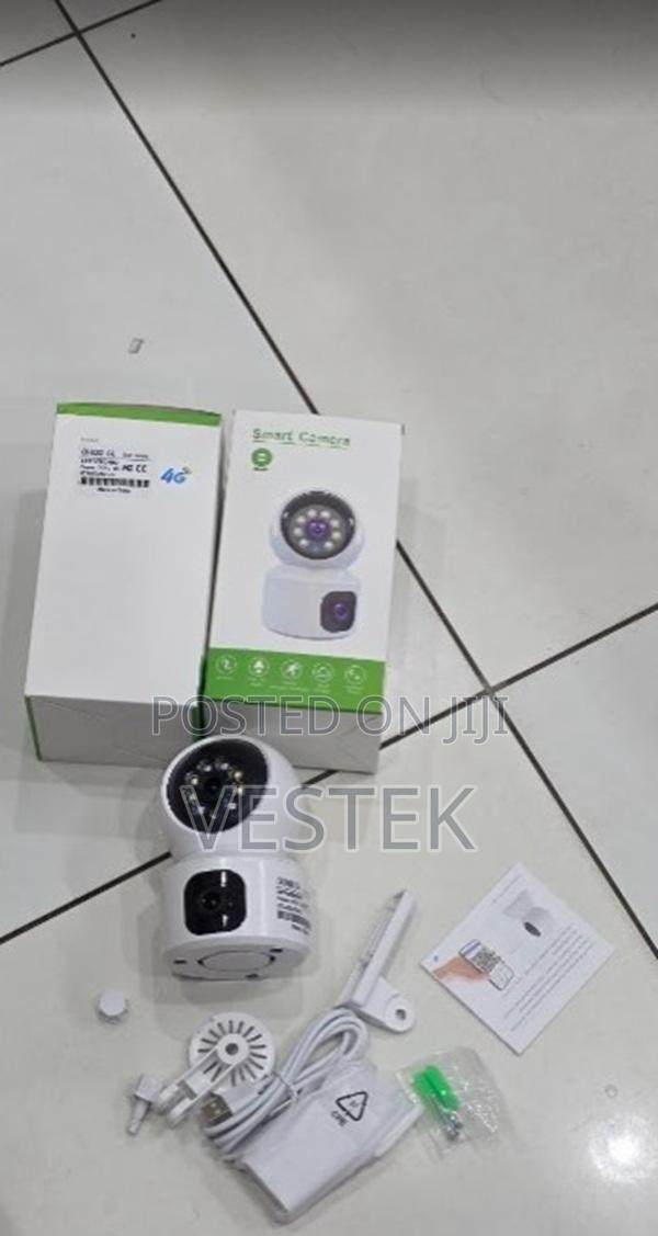 Dual Lens V380 Pro Indoor CCTV Camera for House Monitoring