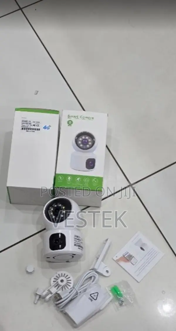 Dual Lens V380 Pro Indoor CCTV Camera for House Monitoring