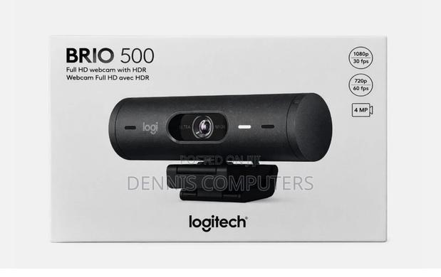 Logitech Brio 500 Graphite Webcam 1080p
