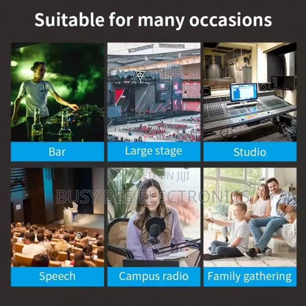 Proffessional 7 Channel Audio Mixer - thumbnail 3