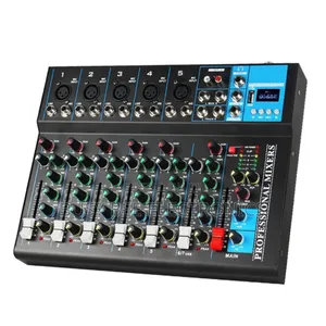 Proffessional 7 Channel Audio Mixer