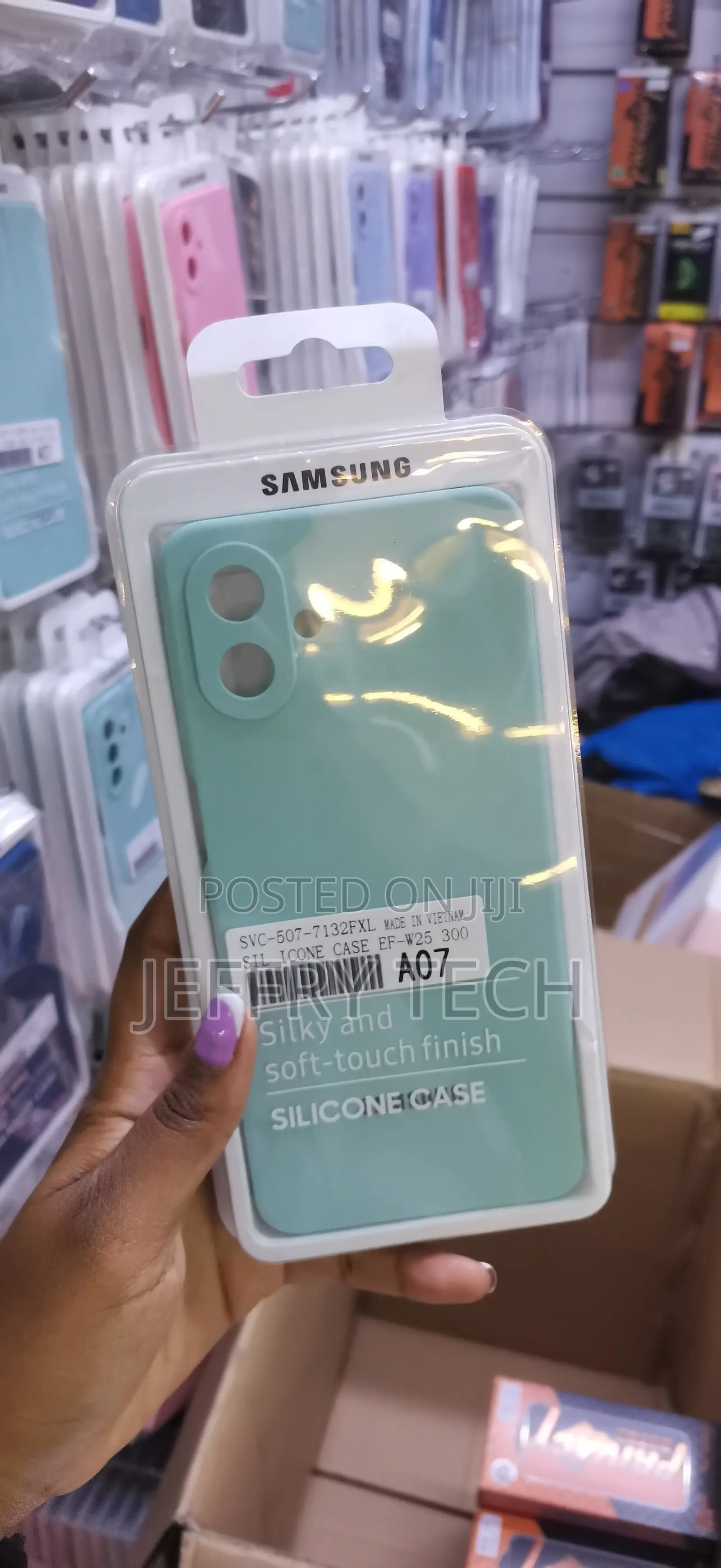 Seart Samsung Galaxy A07 Soft Silicone Gel Rubber Case