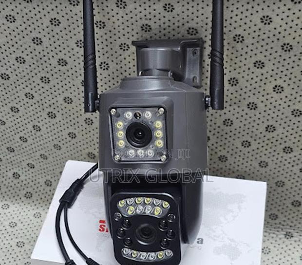 V380 4g Cctv Dual Lens Camera Ac Powered