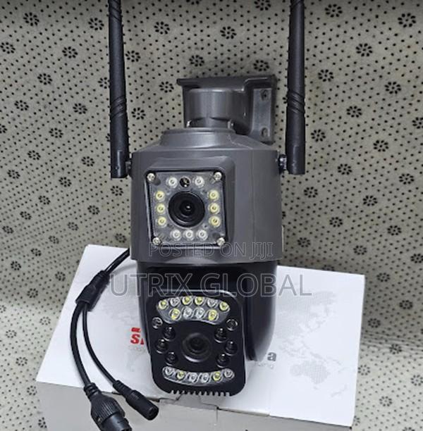 Smart V380 4g Dual Lens Camera With Sim Slot