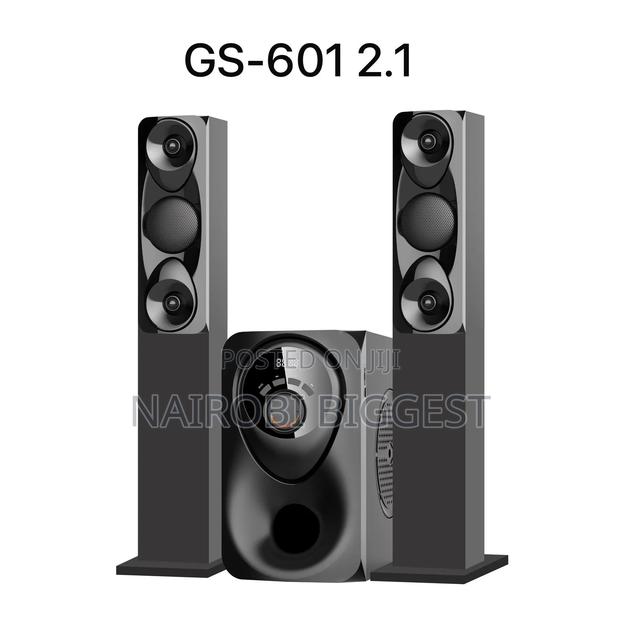 Globalstar Gs-601 2.1ch Tall Boy Multimedia Speaker System