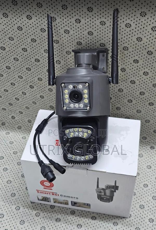 V380 Dual Lens 4g Security Camera With Sim