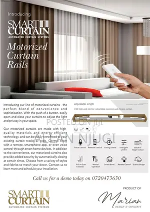 New Gen Tuya Smart Motorized Curtain Rails