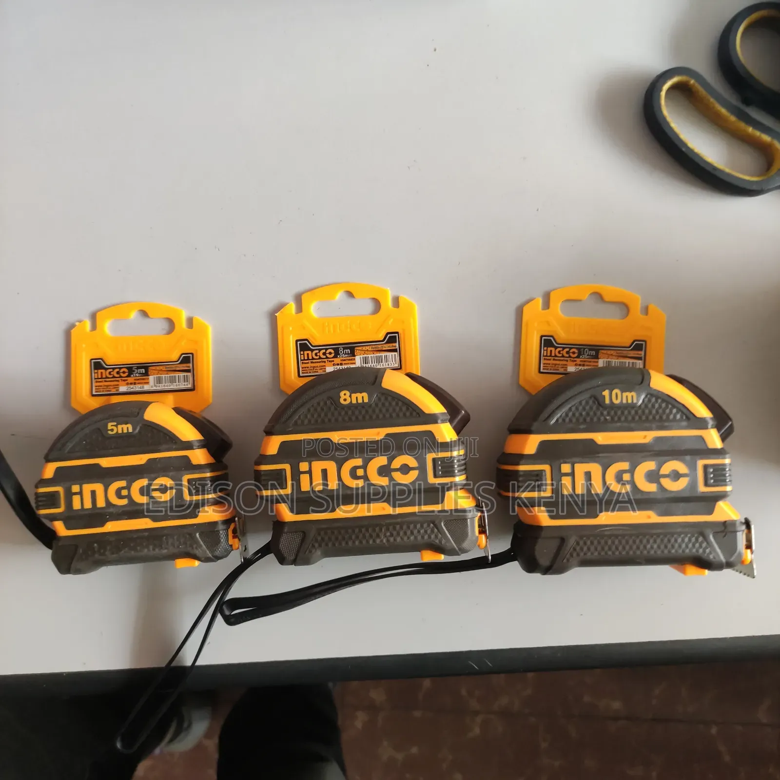 Ingco Measuring Tapes Steel Tape Measures Heavy Duty 5m, 8m, 10 Metres