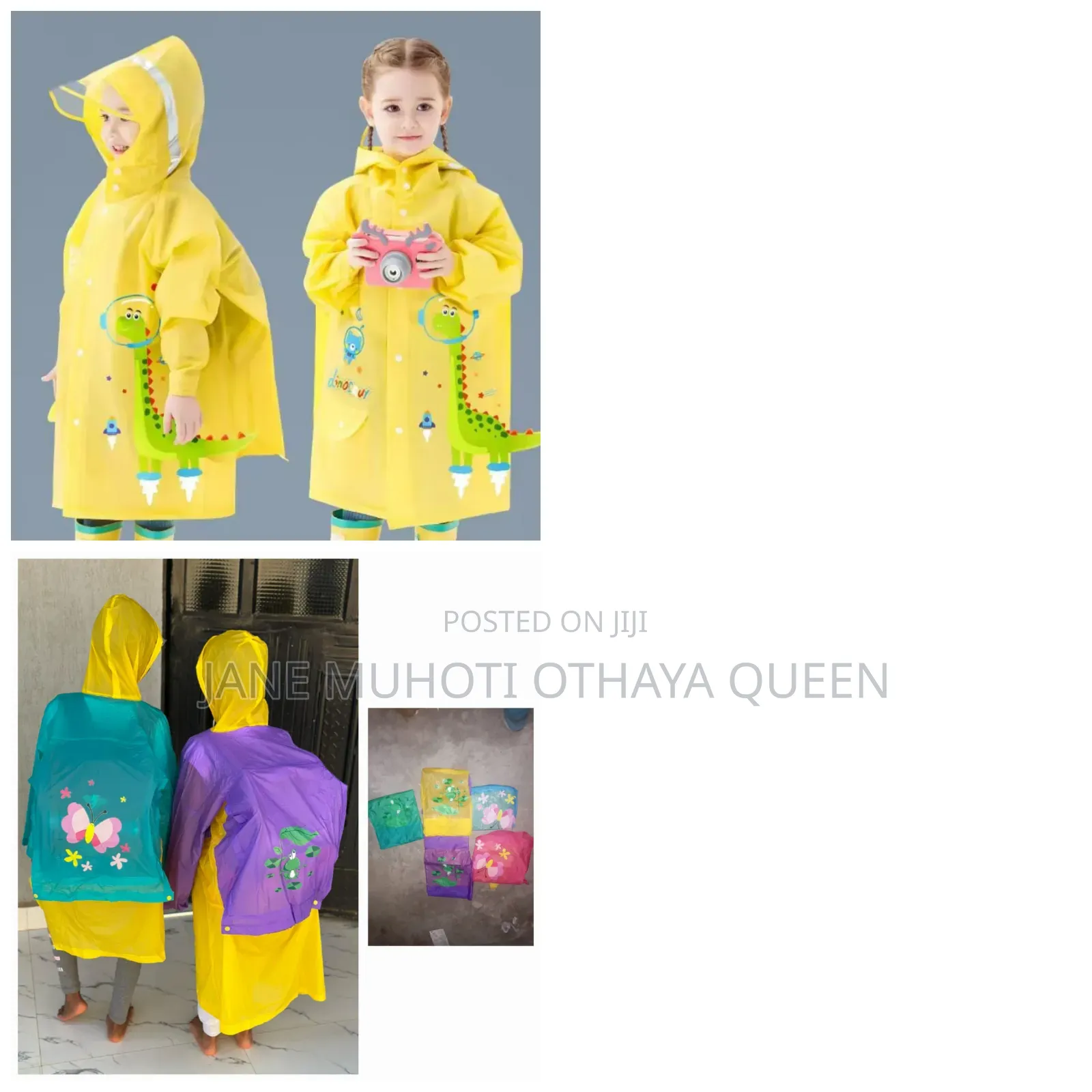 Durable Light Weight Eva Rain Coat