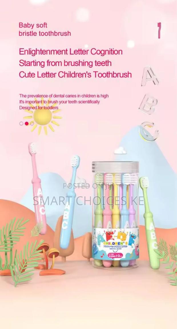 ✅10pcs Cute Children Small Head Soft Bristle Toothbrush
