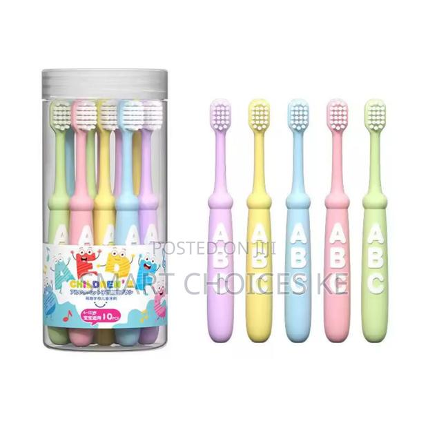 ✅10pcs Cute Children Small Head Soft Bristle Toothbrush - thumbnail 3