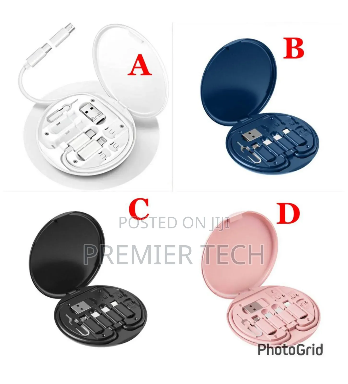 *Kshs 400/-* Multi Usb Type C to C 60w Charging Adapter Cable Kit Usb