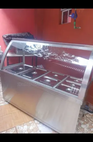 Stainless Steel Food Warmer Display