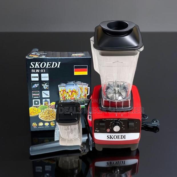 German Technology 2 in 1 2.5 Litres Double Cup Blender and Grinder - main view