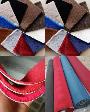 Office Carpets and Wall to Wall Carpets Multicolored Samples