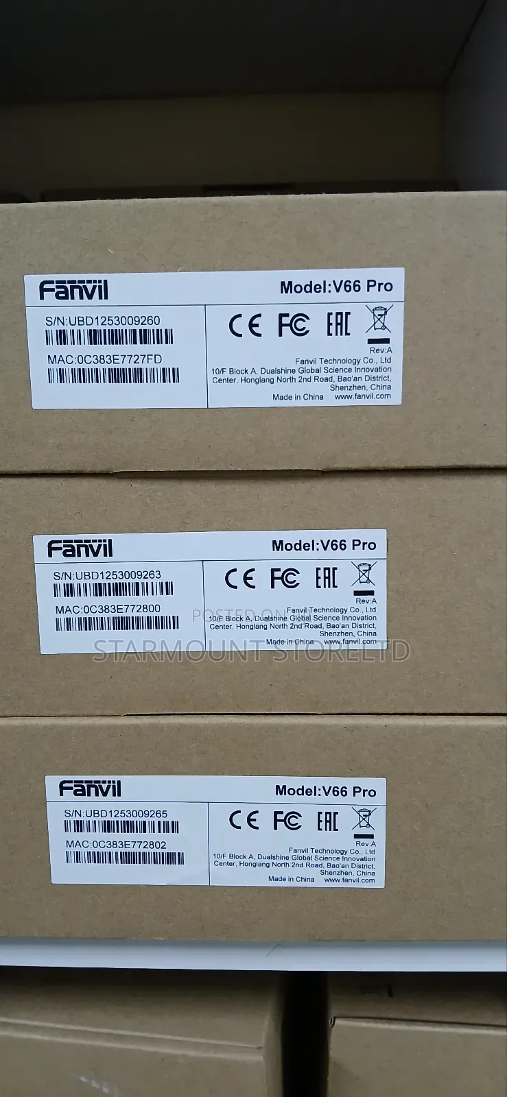 Fanvil V66 Pro Ip Phone