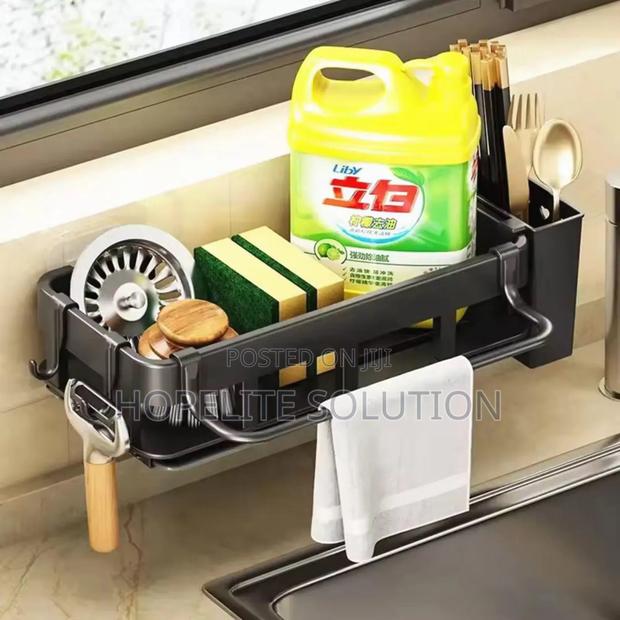 Metal Sink Caddy/Kitchen Storage Rack Organizer /Sink Organizer - thumbnail 5