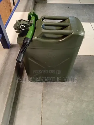 20l Metal Fuel Jerry Can With Flexible Spout