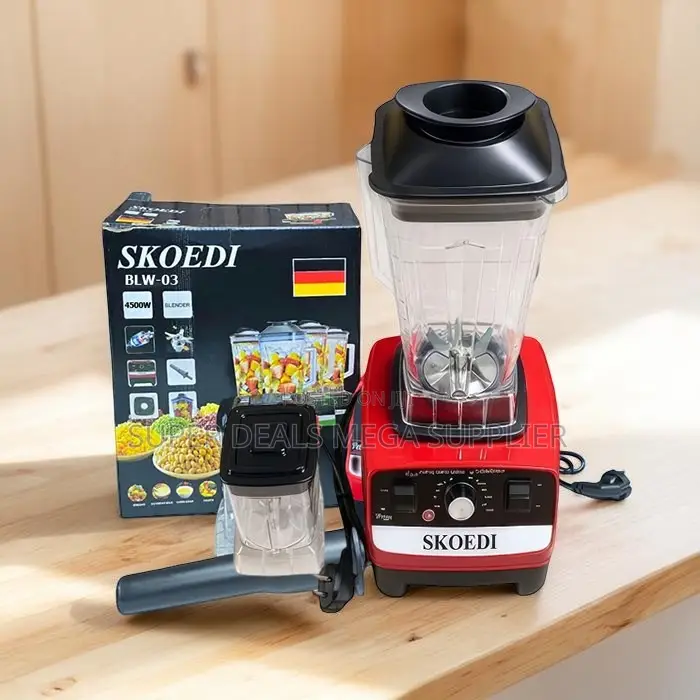 High Speed 32000 RPM 2 in 1 2.5 Litres Double Cup Blender and Grinder
