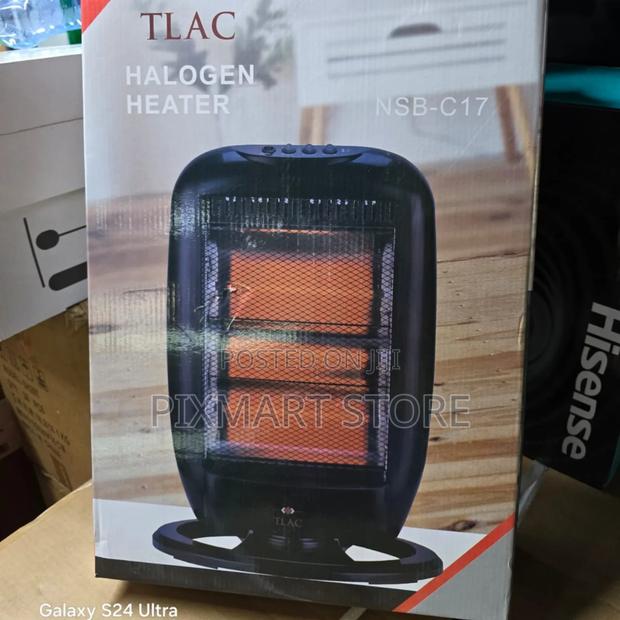 Tlac 1200w Halogen Room Heater With 3 Heat Settings