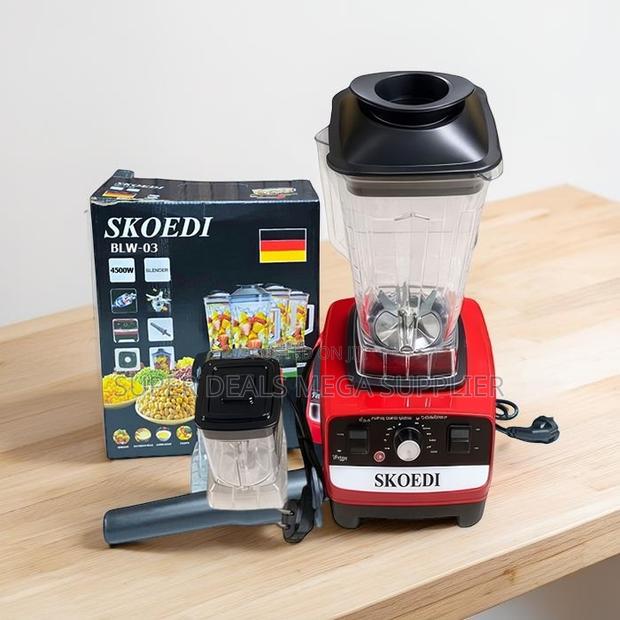 High Efficiency 2-in-1 2.5 Litres Double Cup Blender and Grinder