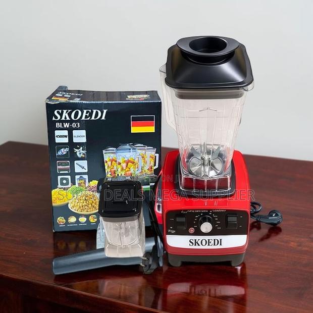 2-in-1 2.5 Litres Double Cup Blender And Grinder With Powerful Motor