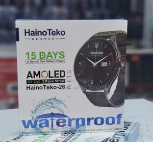 Unisex Smart Watches With 3 Straps