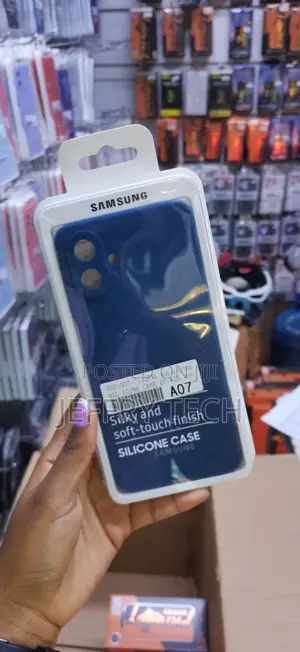 Filers Samsung Galaxy A07 Soft Silicone Gel Rubber Shockproof Cover