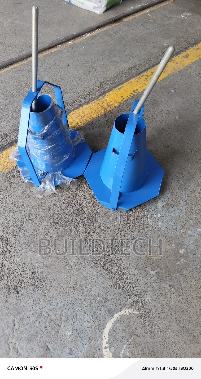 Heavy Duty Steel Slump Cone
