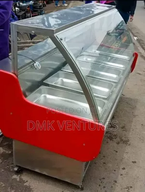 Stylish Modern Meat Chiller Display Inserts