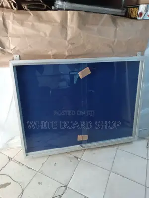 3ft X 2ft Sliding Glass Noticeboard for Principal's Office