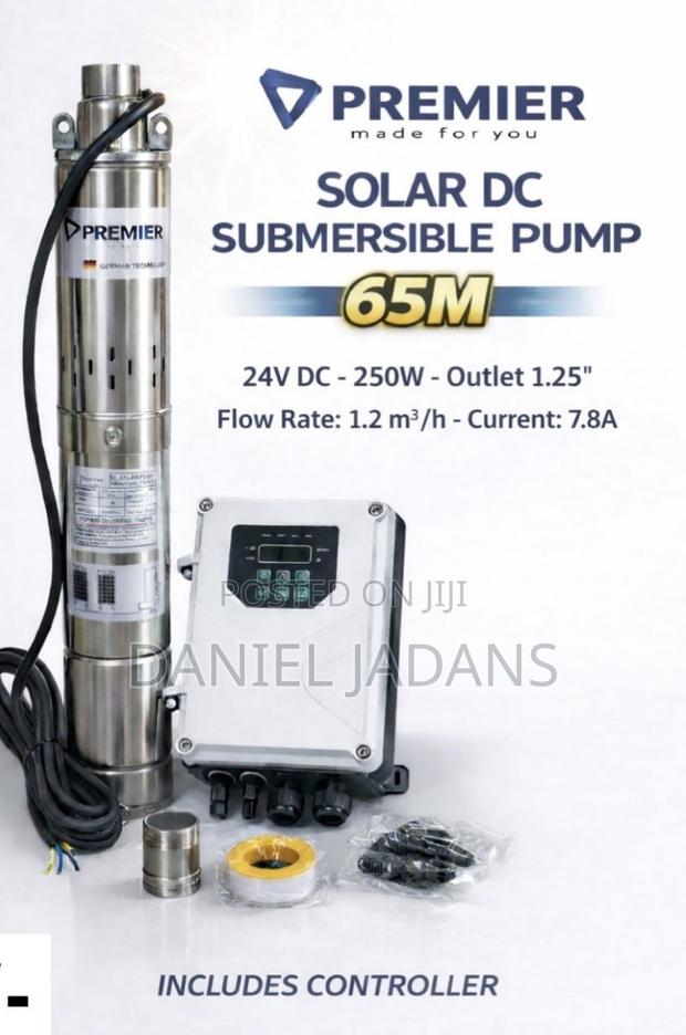 Solar Dc Water Pump 24v 250w With Controller Box - main view