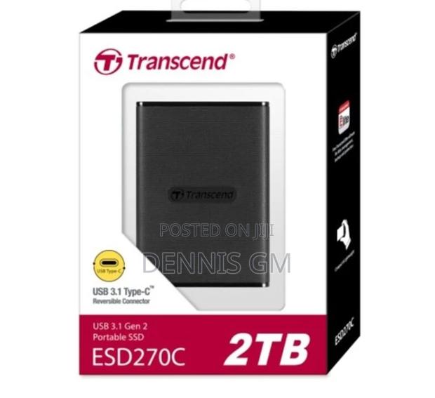 Transcend Esd270c 2tb SSD - main view