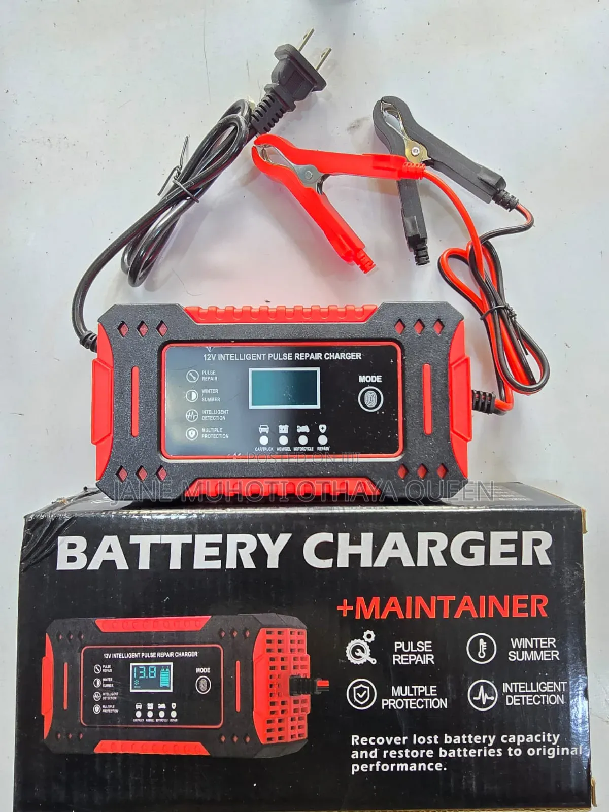 Battery Charger and Pulse Repairer 12v6a