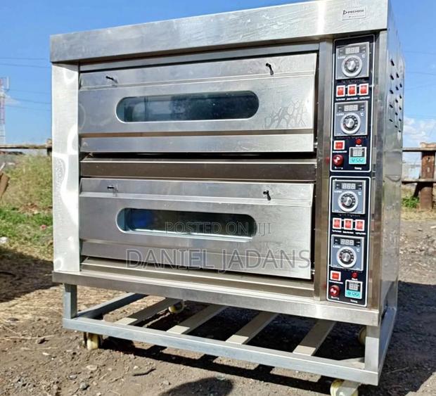 Two-Deck Four-Tray Commercial Electric Baking Oven/ 2 Deck 4 Tray Oven