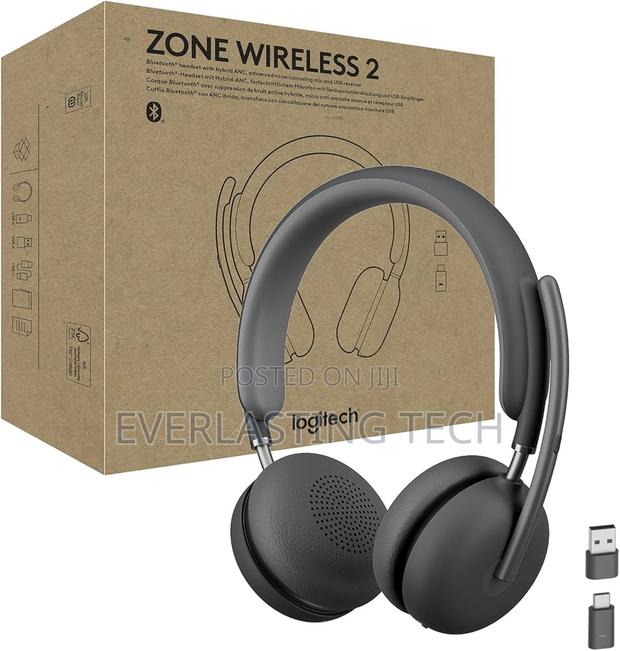 Logitech Zone Wireless 2 Teams Headset - main view