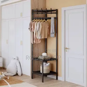 Mettalic Corner Cloth Rack