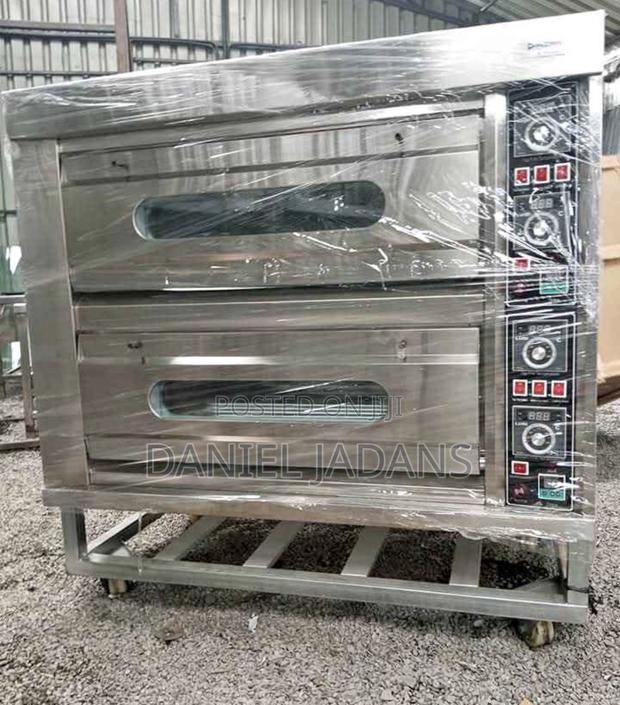 Two-Deck Four-Tray Commercial Electric Baking Oven/ Industrial Oven
