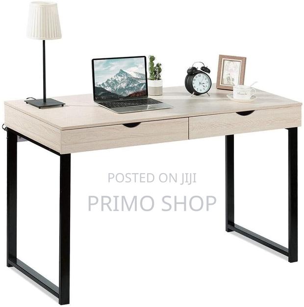Office Desk : Multipurpose Computer Desk With Drawers - thumbnail 8