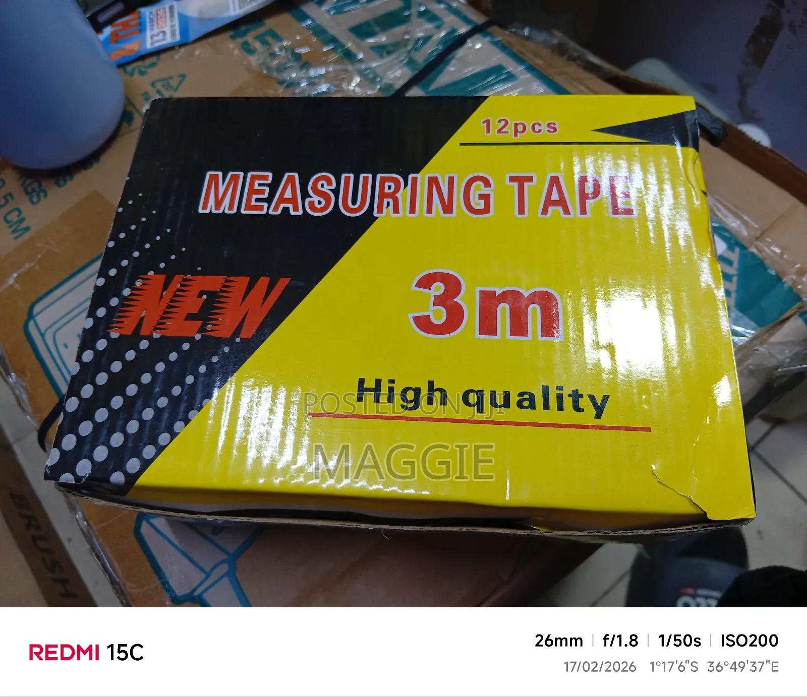 New Measuring Tape 3m Available