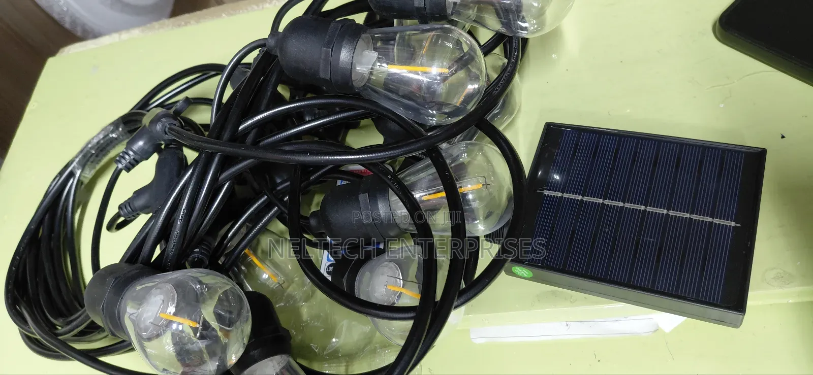 Solar String Lights 10 Meters With 10 Bulbs