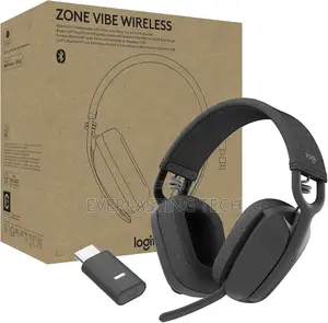 Logitech Zone Vibe Wireless Bluetooth Headphones - Graphite