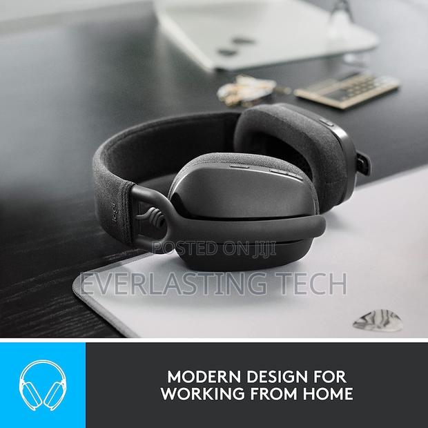Logitech Zone Vibe Wireless Bluetooth Headphones - Graphite - thumbnail 2