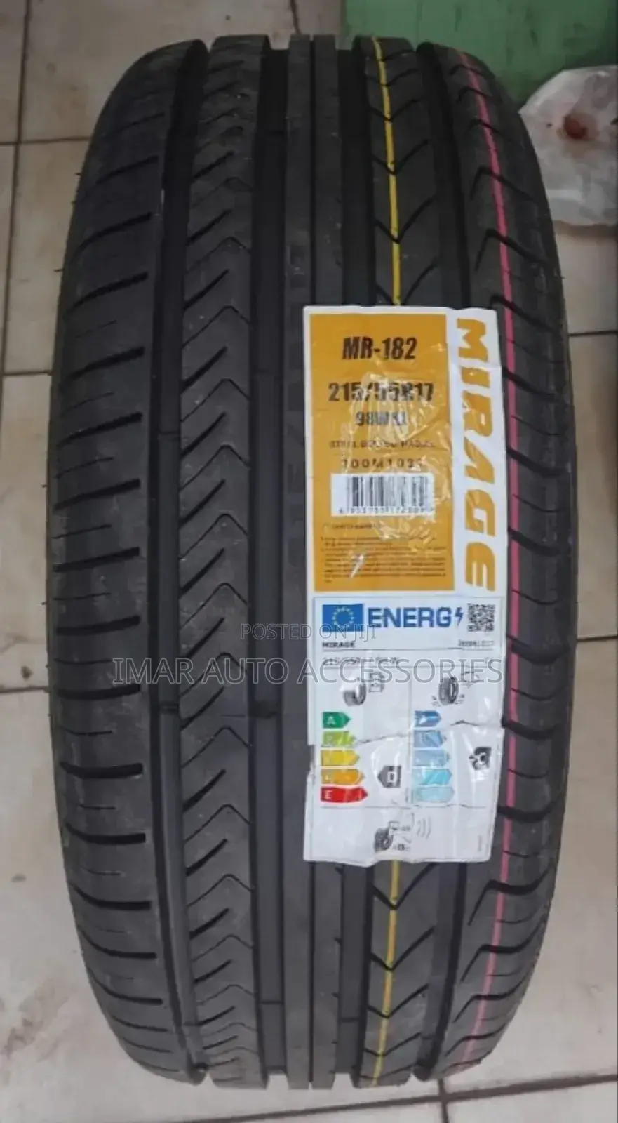 Mirage 215/55r17 Tire – Performance Comfort
