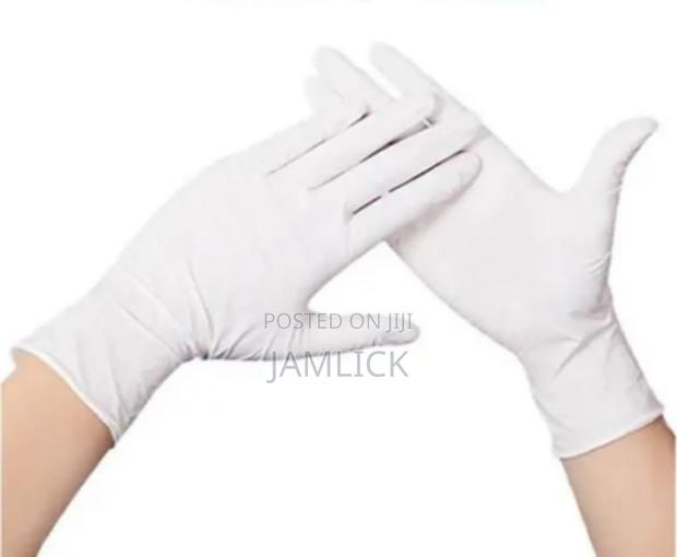 100pcs Disposable Synthetic Gloves –Cr - main view