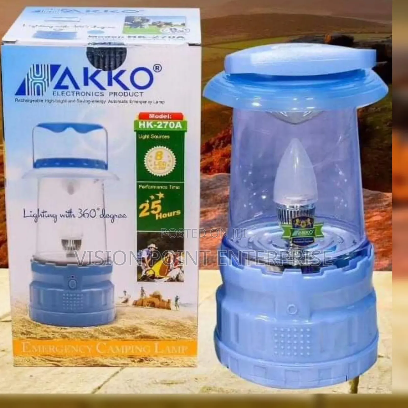 Rechearchable Lamp Akko 270b